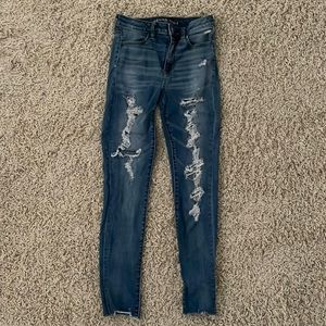 Size 4 American Eagle Ripped Jeans